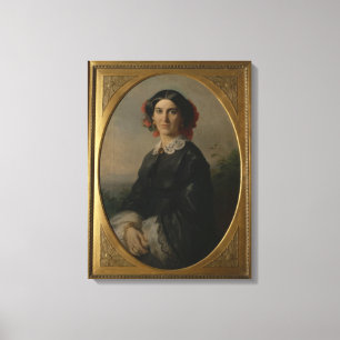 Princess Johanna von Bismarck, 1857 Leinwanddruck