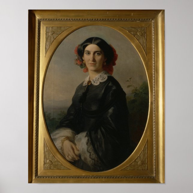 Princess Johanna von Bismarck, 1857 Poster (Vorne)