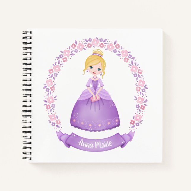 Princess Journal Notizbuch (Vorderseite)