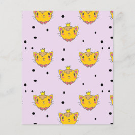 Princess Kitty Cat auf lila