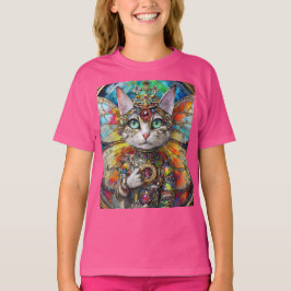 Princess Kitty Cat of the Butterfly Wing Brigade T-Shirt