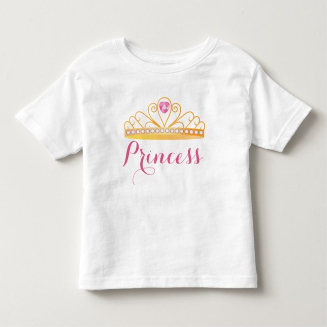 Princess Kleinkind Shirt (Vorderseite)