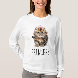 PRINCESS Ladys CAT KITTEN T - Shirt