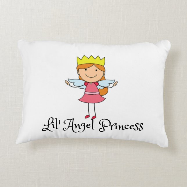 PRINCESS LIL' ANGEL PILLOW DEKOKISSEN (Rückseite)