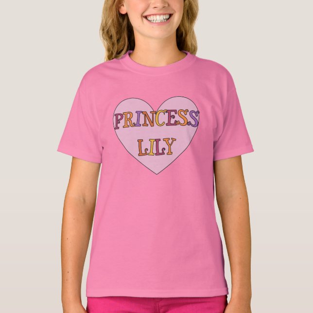 Princess Lily T-Shirt (Vorderseite)