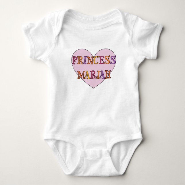 Princess Mariah Baby Outfit Strampler (Vorderseite)