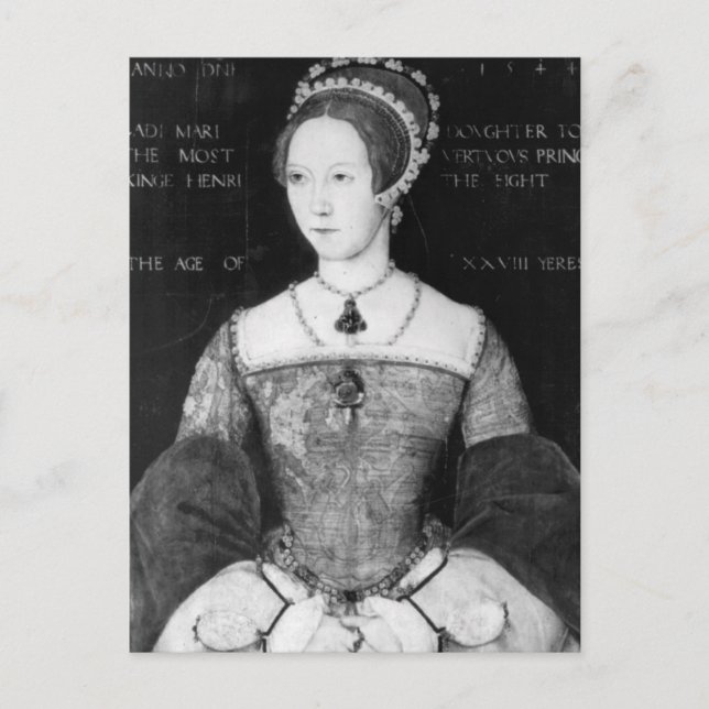 Princess Mary Tudor Postkarte (Vorderseite)