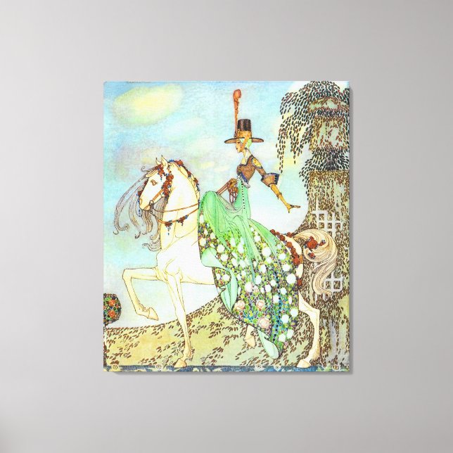 Princess Minette Minette Kay Nielsen Kunstkunst Leinwanddruck (Vorderseite)