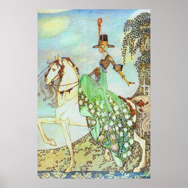 Princess Minette Minette Kay Nielsen Kunstkunst Poster (Vorne)