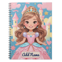Princess Notebook - Name
