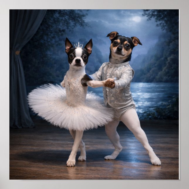 "Princess Odette & Prince Siegfried" (1) Poster (Vorne)