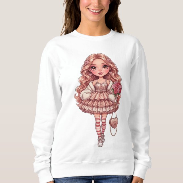 princess of hearts dall sweatshirt (Vorderseite)