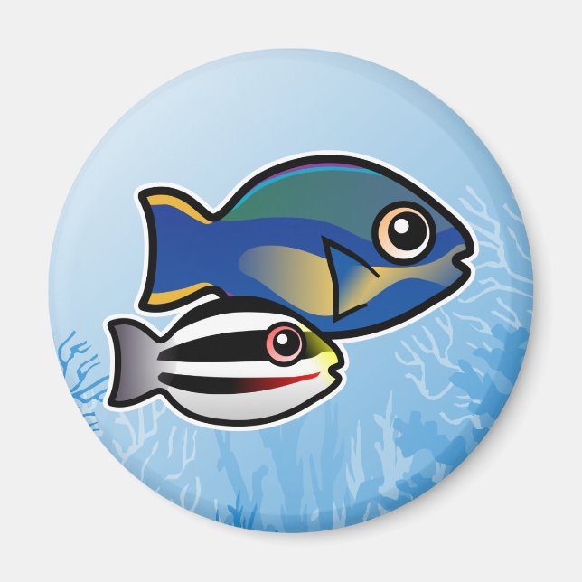 Princess Parrotfish Magnet (Vorne)