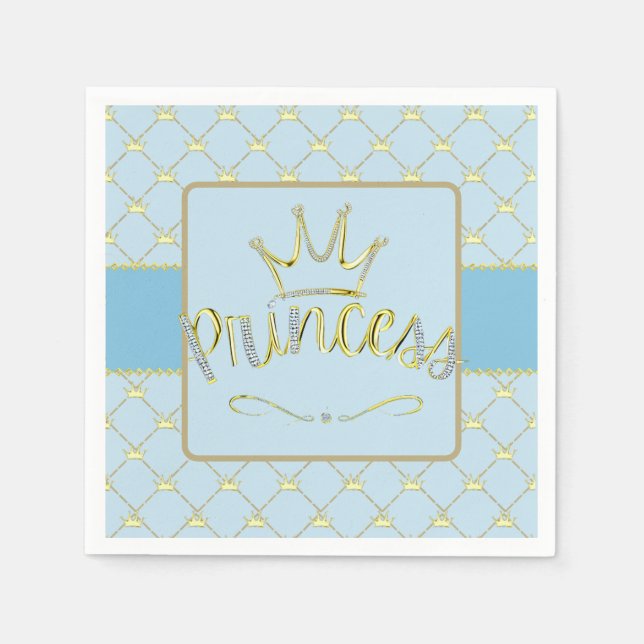 Princess Party Napkins Serviette (Vorderseite)