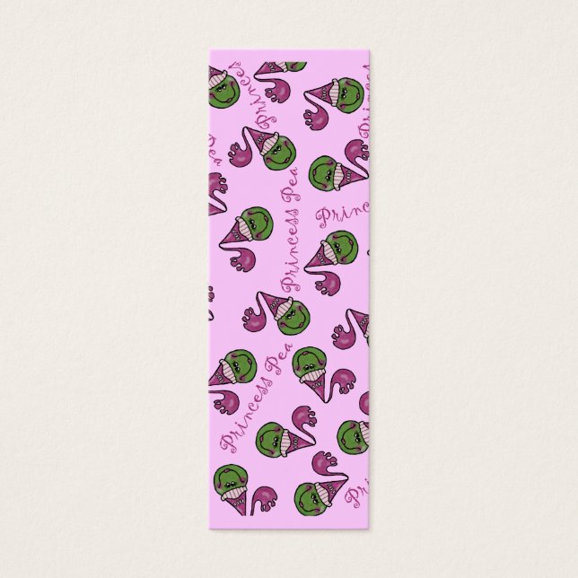 Princess Pea Lesezeichen (Vorderseite)