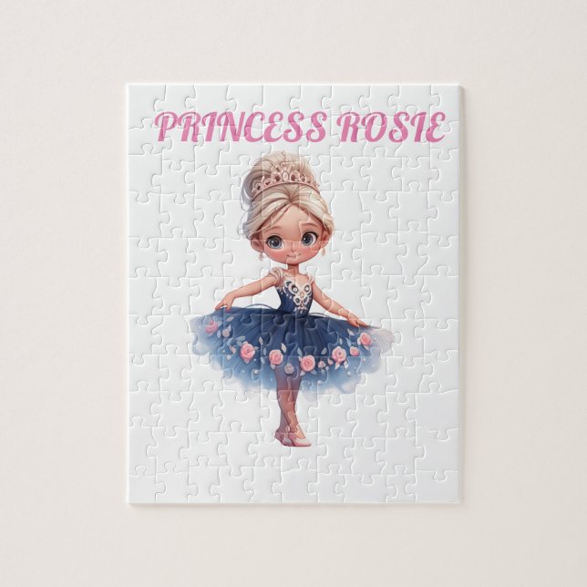"PRINCESS"-PERSONALISIERT PUZZLE (Vertikal)