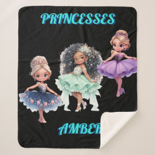 "PRINCESS"-PERSONALISIERT SHERPADECKE