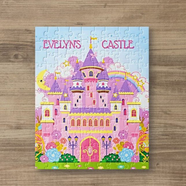 Princess! Personalisiertes Schloss Puzzle (Von Creator hochgeladen)