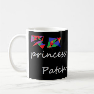 Princess-Pflaster der knuddeligen Katze Kaffeetasse