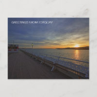 Princess Pier bei Sonnenuntergang