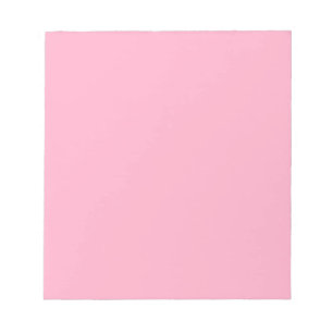 Princess Pink Girl Pastellfarben Nur rosa Farbe Notizblock