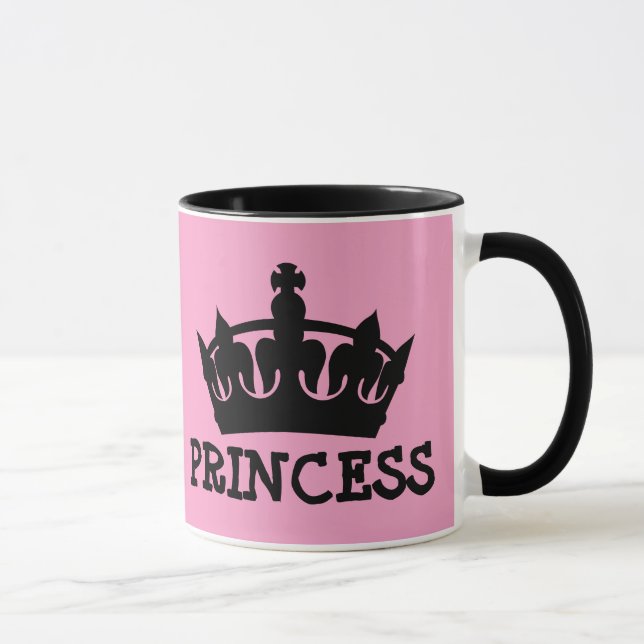 PRINCESS PINK KAFFEE MUGS TASSE (Rechts)