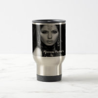 Princess Portraits Oversized Tasse (B/W)