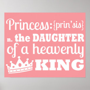 Princess Print Poster