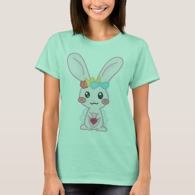 Princess Rainbow Ringer T - Shirt (Vorderseite)