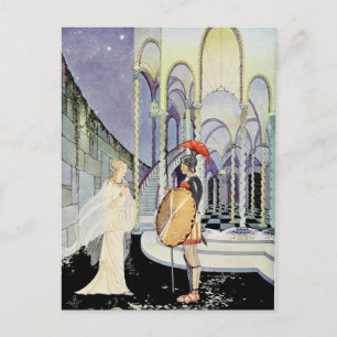 Princess Rosette und Soldier Postkarte