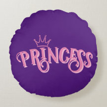 Princess Round Pillow