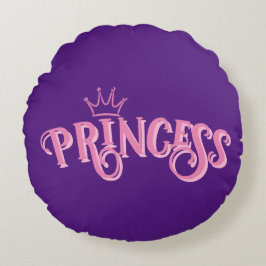 Princess Round Pillow Rundes Kissen