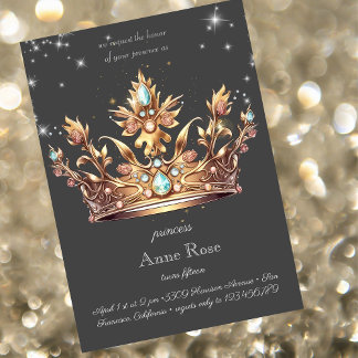 Princess Royal Birthday Einladung