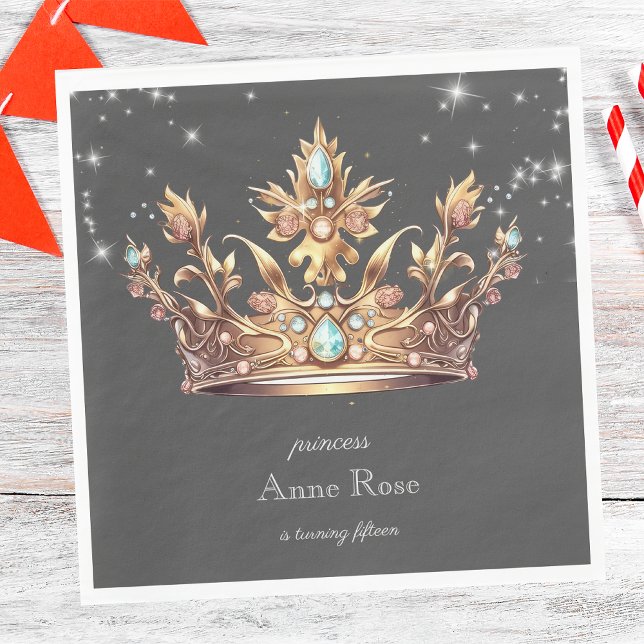 Princess Royal Birthday Serviette (Von Creator hochgeladen)