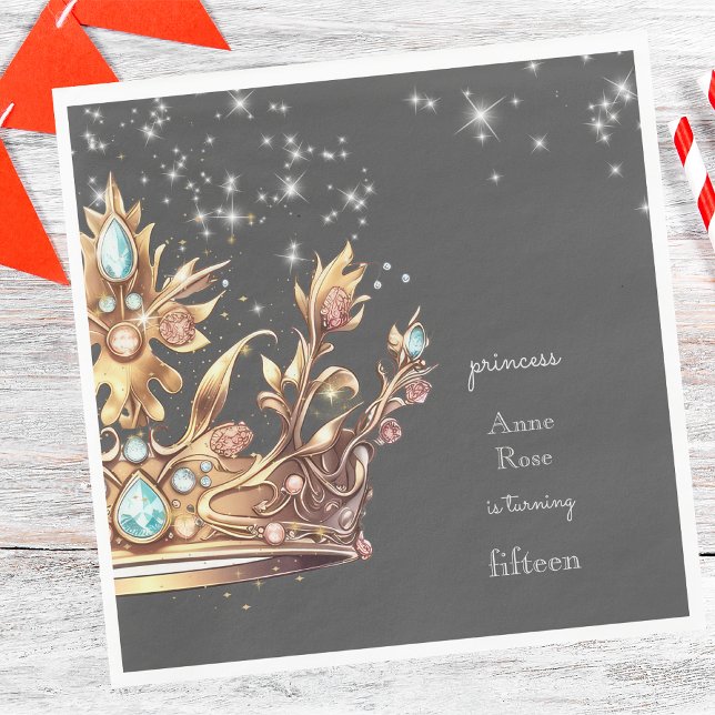 Princess Royal Birthday Serviette (Von Creator hochgeladen)