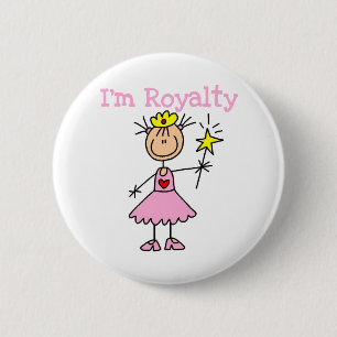 Princess Royalty Button