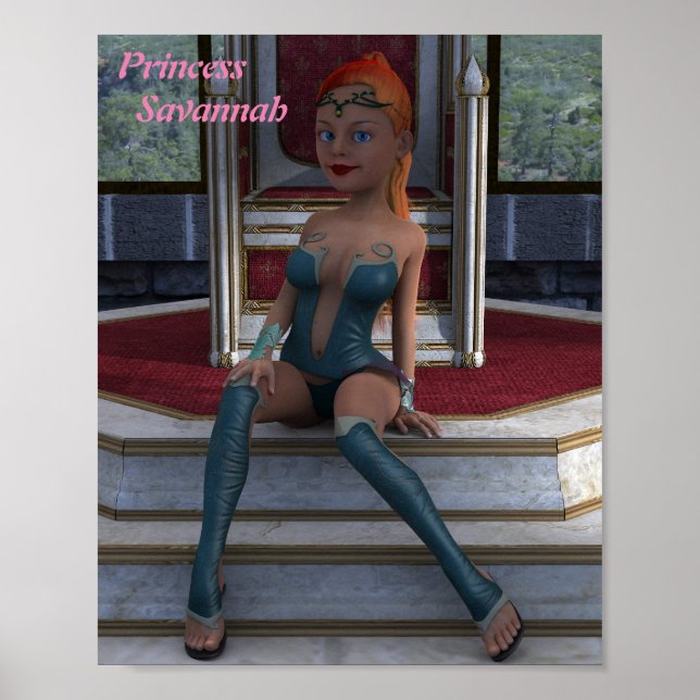 Princess Savannah Poster (Vorne)