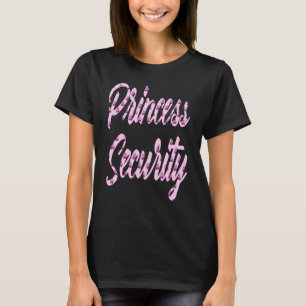 Princess Security Big Brother Ankündigung Burg T-Shirt