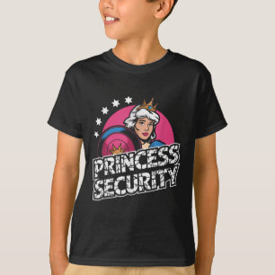Princess Security Birthday Vater & Amp; Mama Boys T-Shirt