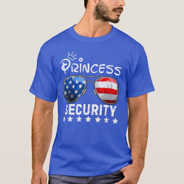 Princess Security Castle Family Matching Birthdayo T-Shirt (Vorderseite)