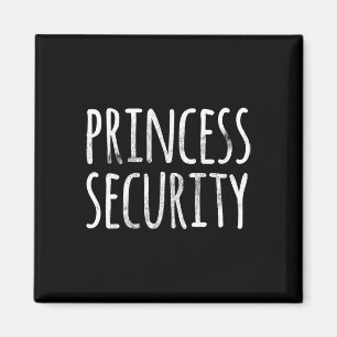 Princess Security Halloween Kostüm Vater Men Match Magnet