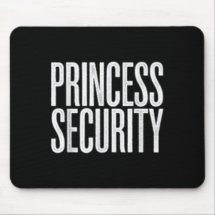 Princess Security Protection Retro Castle Mousepad