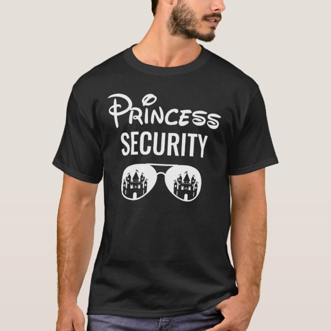 Princess Security Team Big Brother Ankündigung von T-Shirt (Vorderseite)