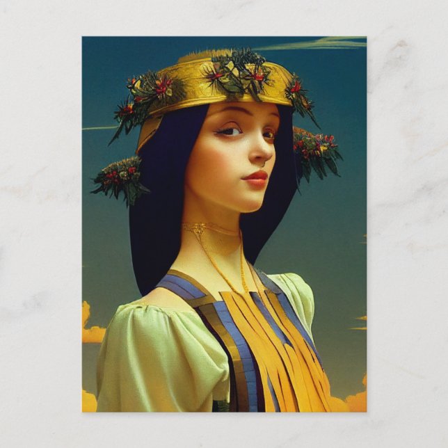 Princess Series Postcard #1 Postkarte (Vorderseite)