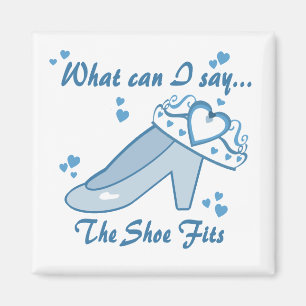 Princess Shoe Fits Magnet
