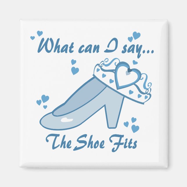 Princess Shoe Fits Magnet (Vorne)