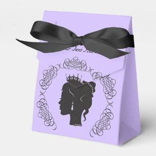 Princess Silhouette Personalisiert Lilac Gevor Box Geschenkschachtel