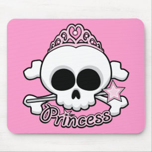 Princess Skull Mousepad