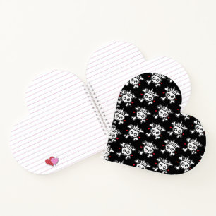 Princess Skull Notebook Notizbuch