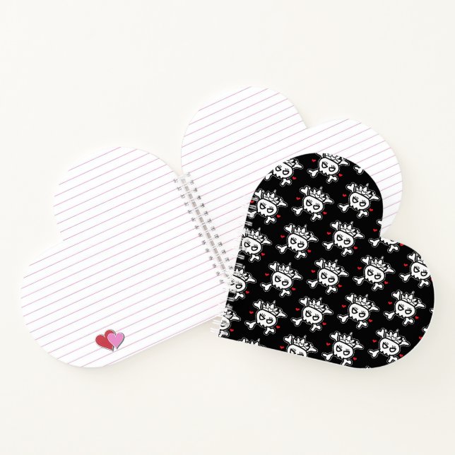 Princess Skull Notebook Notizbuch (Innenseite)